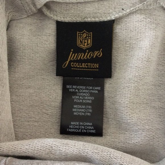 NWT, Arizona Cardinals NFL, Junior Size M, Hood Sweatshirt, Really Cute Design! - Picture 6 of 10